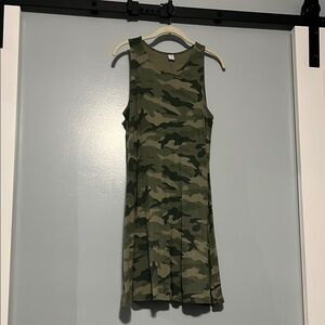 Camo Sleeveless Dress